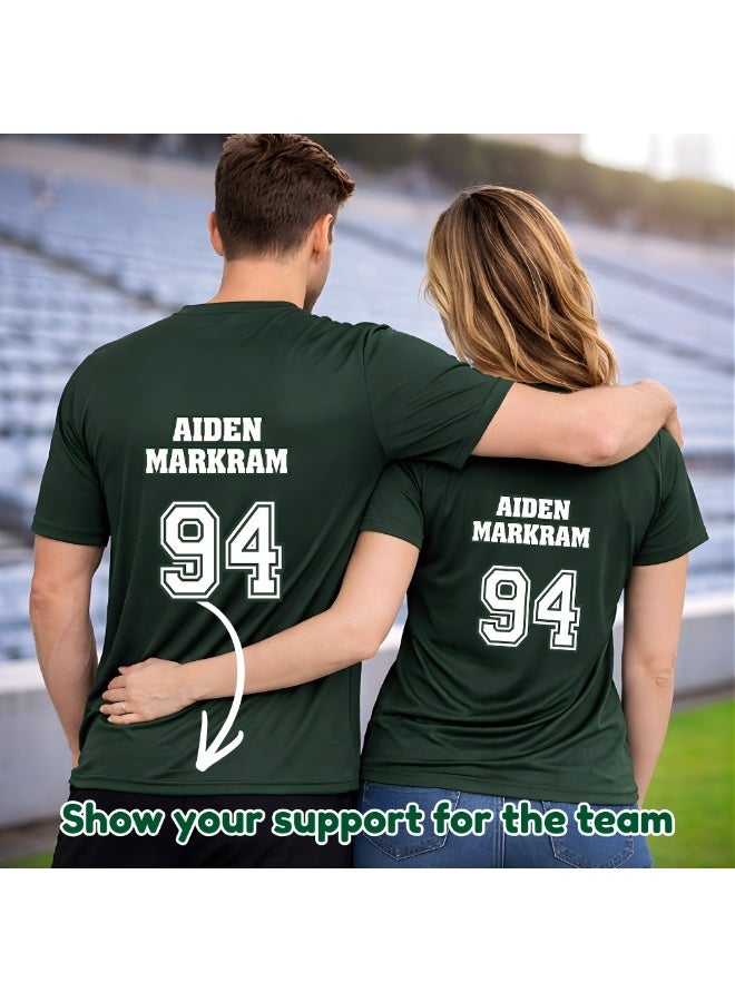 South Africa jersey for Adults - South Africa Sports Dry-Fit T-Shirt for Men and Women - South Africa Sports Team Jersey For unisex Adults - Perfect for Sports Matches and Everyday Wear - Image 3